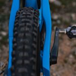 Blue Tire Clearance And Seat Stay
