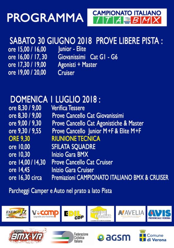 Campionato Italiano Bmx 2018