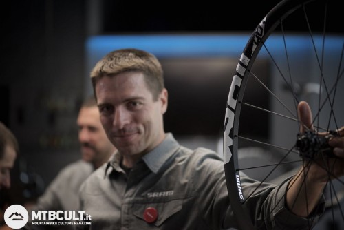 Sebastien Donzé, Product Manager Ruote Sram Offroad.
