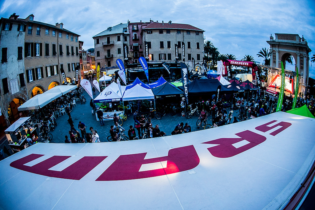 During The Final Stop Of The Ews, Finale, Italy.