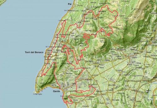 La Mappa Del Percorso Della Marathon Da 60 Km