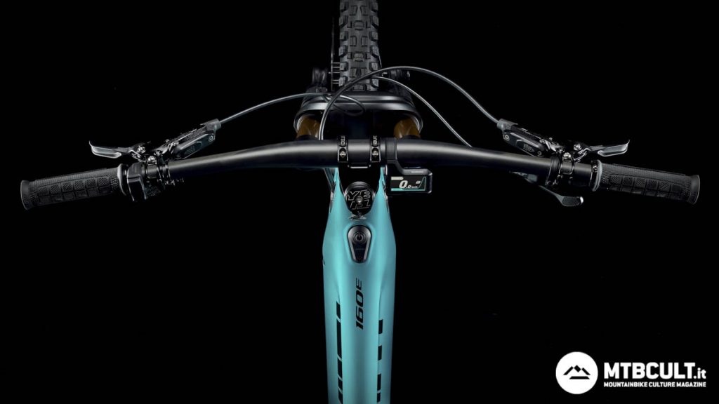 2022 YetiCycles 160E Detail Bar Top