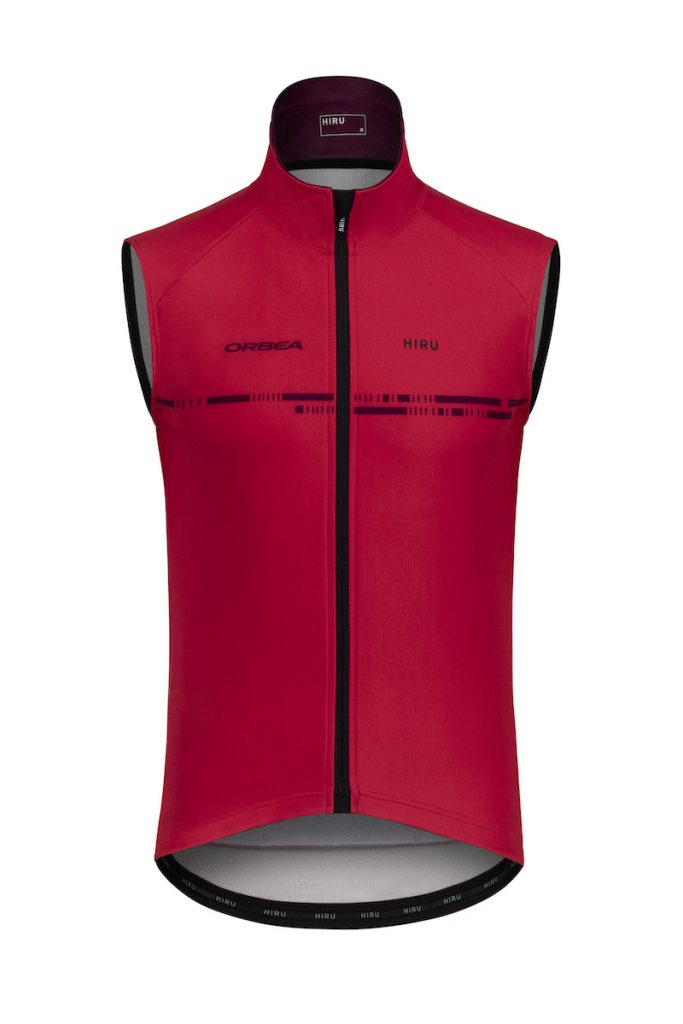 Mob91W 01 M Advanced Thermal Dwr Gilet Coral Front