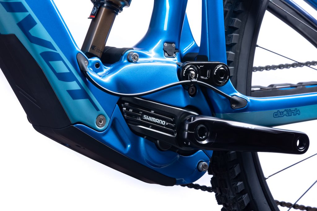 Shimano Ep8 Cable Routing Blue