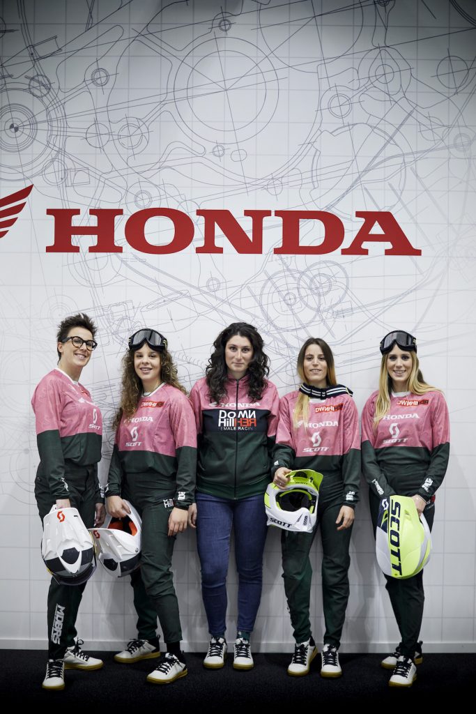 Honda Downhillher Female Racing