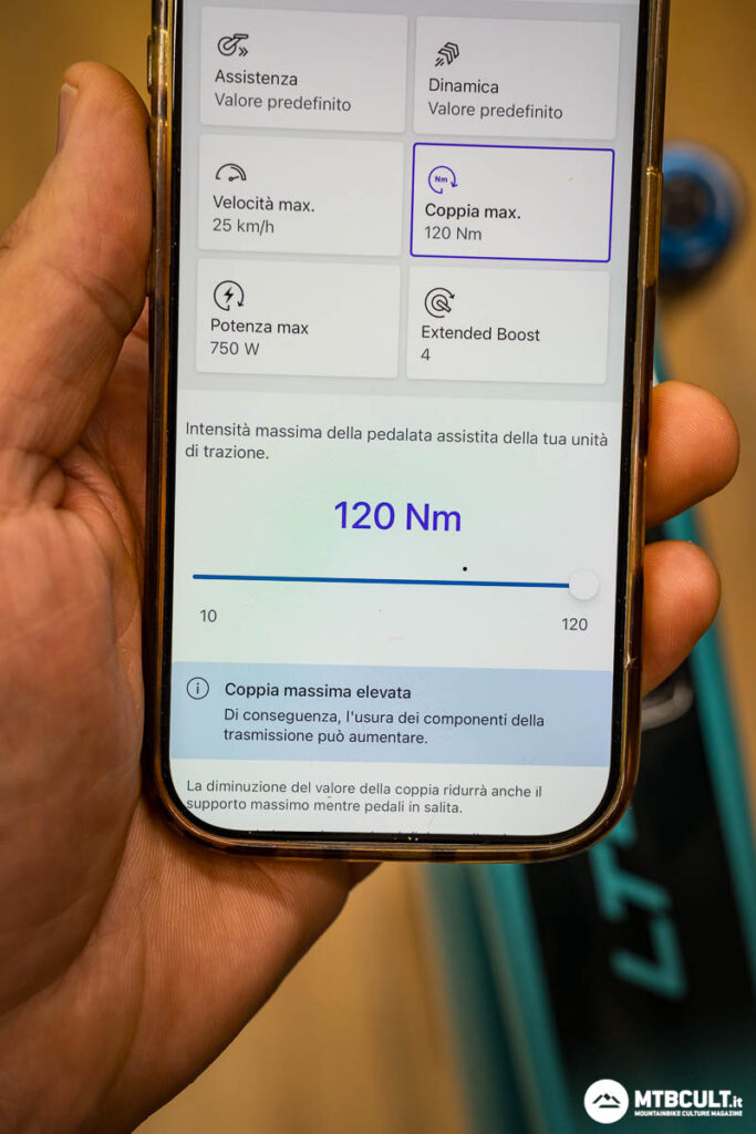 aggiornamento bosch a 120 Nm